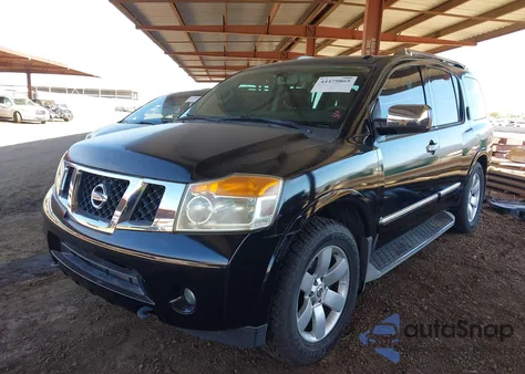 2013 Nissan Armada Sl from USA, damaged, VIN 5N1AA0ND9DN603238